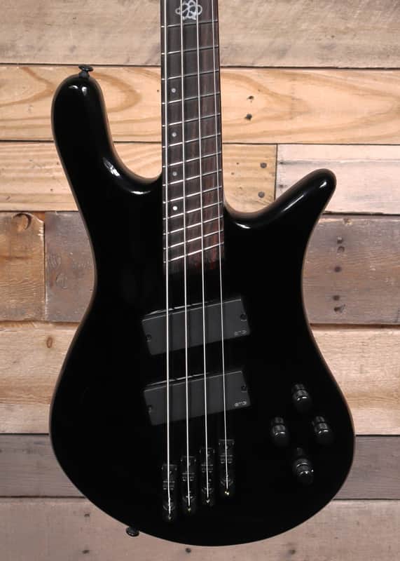 Spector NS Dimension HP 4-String Bass Black w/ Gigbag image 1
