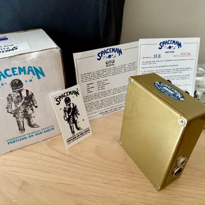 Spaceman Wow Signal Alien Fuzz Communicator Limited Edition Bronze Handwired Zak Built image 5