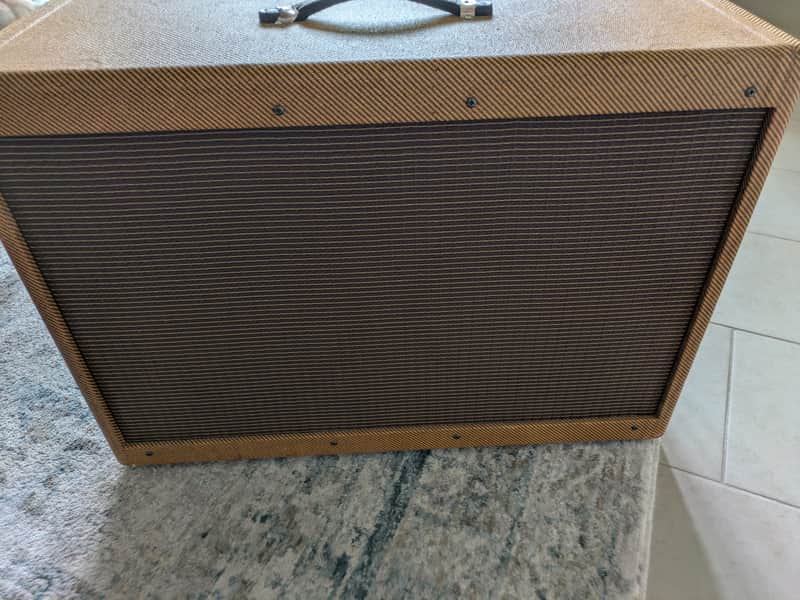 Tweed cabinet Celestion G 12 M GREENBACKS made in UK England for Victoria tweed Fender image 1