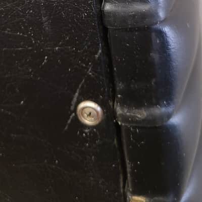 Vintage Kustom Tuck N Roll 2X15" Black Bass Guitar Cabinet Original Speakers image 7