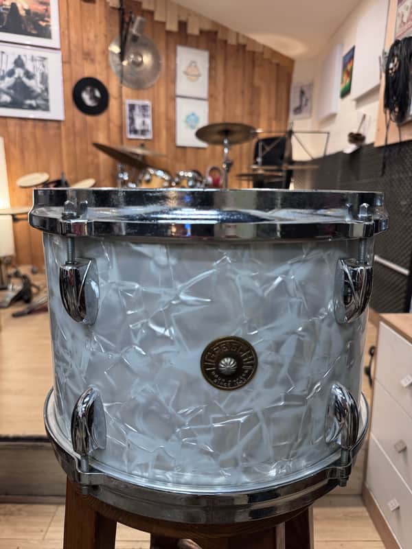 Gretsch Round Badge 60’s 1960 - White Marine Pearl image 1