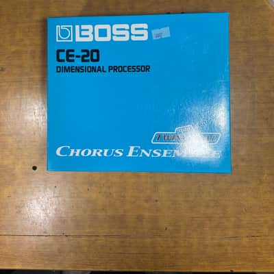 Boss CE-20 Chorus Ensemble 2005 - Present - Blue