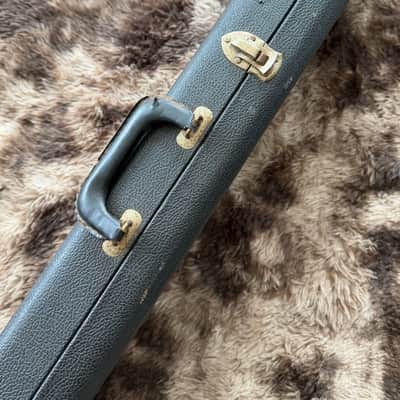 1960s Fender Jazz Bass Vintage Hard Case - Black / Orange image 8