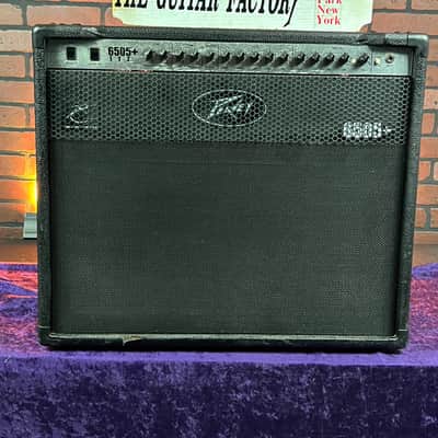 Peavey 6505+ 60-Watt 1x12" Guitar Combo 2010s - Black image 1