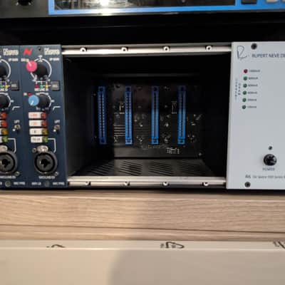 AMS Neve 88RLB 500 Series Mic Preamp Module 2010s - Blue image 2