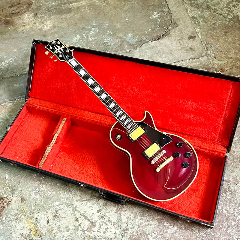 Orville by Gibson Les Paul Custom レッド Orville by Gibson Les Paul Custom c 1990's - Wine red original