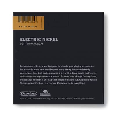 Dunlop E-Guitar Strings DEN 09-42 Nickel Wound - Electric Guitar Strings image 2