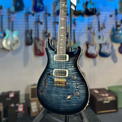 PRS Custom 2408 Semi Hollow 40th Anniversary 2025 - Faded Whale Blue Smokeburst, Signature Dealer, Free Ship, FREE PLEK 313 image 11