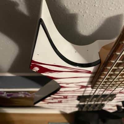 B.C. Rich Warlock Revenge 2011 - Blood splatter | Reverb