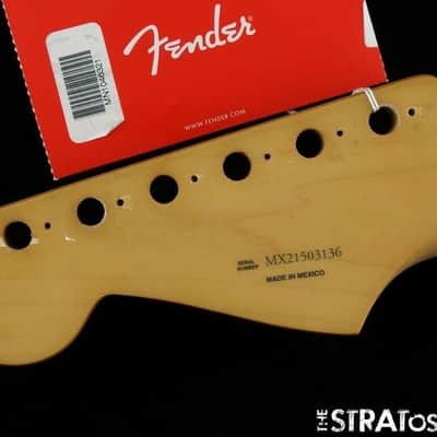 2021 Fender H.E.R. Stratocaster Strat NECK Painted Headstock "C" Maple image 6