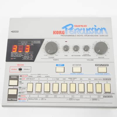 [SALE Ends June 25] KORG DDM-220 Super Percussion Digital Drum Machine w/ 100-240V PSU image 2