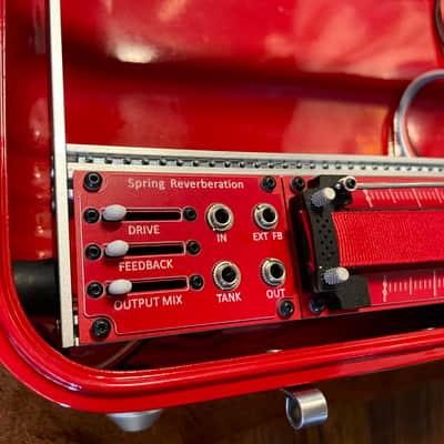 BPNYC ZERO Halliburton Eurorack Modular Travel Case 7U w/Pulp Logic 1Us "REDRUM" image 3