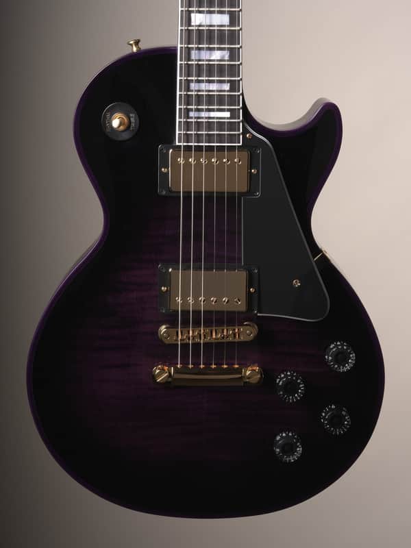 Gibson Custom Shop "Dealer Select" Les Paul Custom Electric Guitar - Purple Widow Burst incl. OHSC image 1