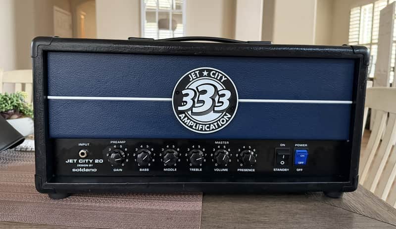 Jet City JCA20H 20-Watt Tube Amp Head + Custom Cover – Excellent Condition image 1