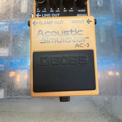 Boss AC-3 Acoustic Simulator (Dark Gray Label) 2006 - Present - Yellow image 2