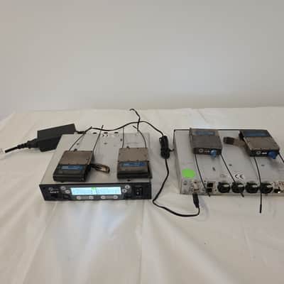 2x Lectrosonics M2T IEM Digital Half-Rack Transmitter with Dante & Duet IEM Kit with 4x M2R Receivers image 5