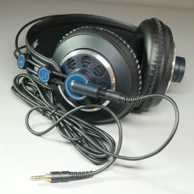 UNUSED AKG K240 MKII Professional Semi-Open Back Studio Headphones w/ New Pads and Coil Cable image 2