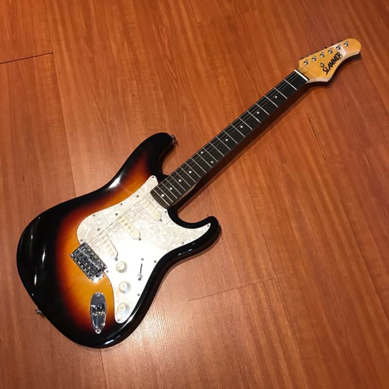 Slammer Hamer DA3 Sunburst Finish Strat Electric Guitar | Reverb