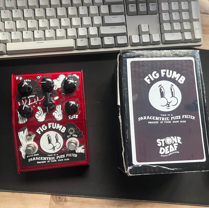 Stone Deaf FX Fig Fumb V2 2010s - Red image 1