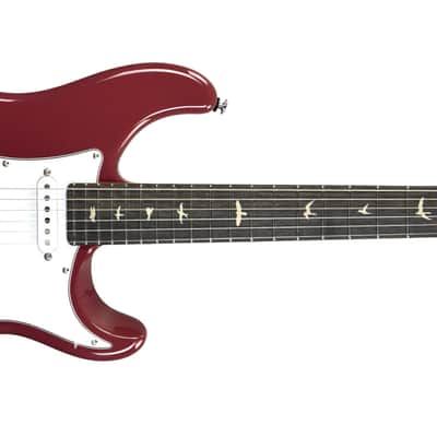 PRS SE Silver Sky Electric Guitar in Derby Red CTII026956 image 2