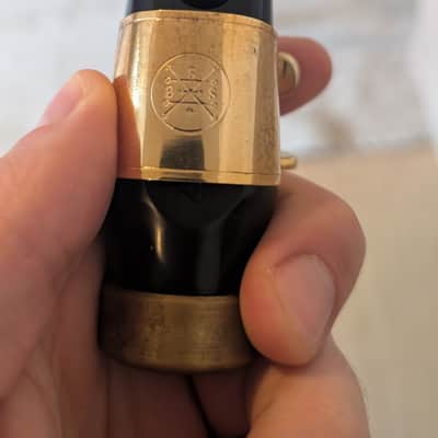 Immagine Arnold Montgomery Ankh 8* tenor mouthpiece (+ Boston sax shop ligature !) - 3