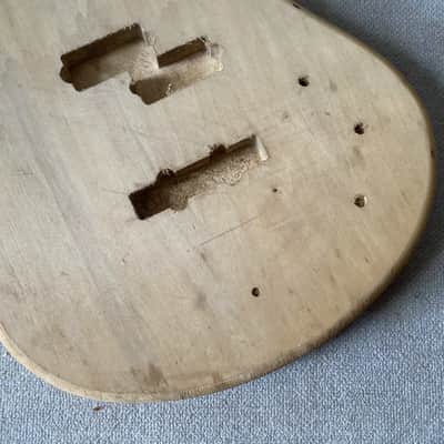 DIY Basswood Electric Bass Guitar Body image 5