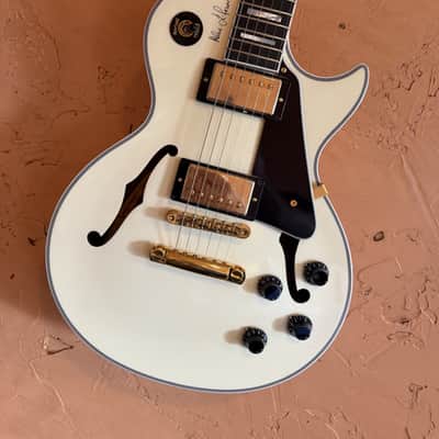 Gibson Les Paul Alex Lifeson Hollow Body #119 of 200 2017 - White image 2