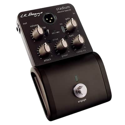 LR Baggs Stadium Electric Bass Direct Box DI Effect Pedal w/ Carrying Case image 3