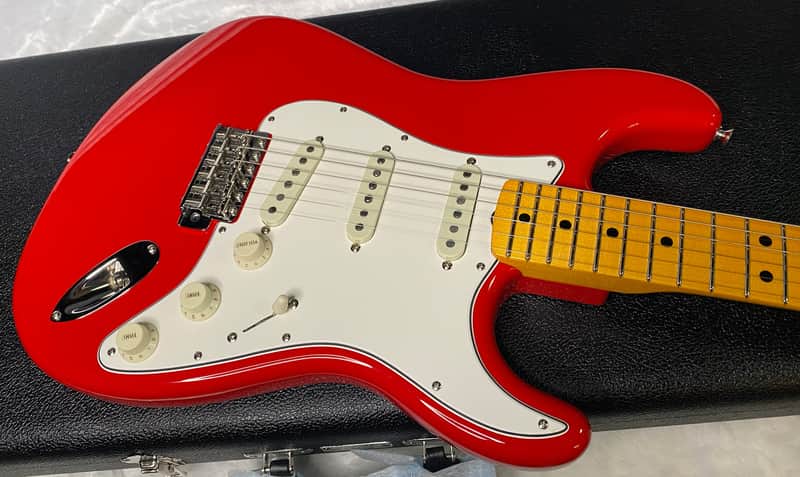 NEW! Fender Custom Shop Special Run '69 Stratocaster NOS Finish - Handwound P/U's - Ferrari Red - Reverse Matching Headstock - 8 lbs - Authorized Dealer - One OFF! SUPRE RARE! G06974 image 1