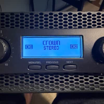 Crown XLS1002 Power Amplifier Black image 11