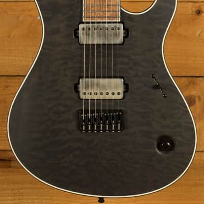 Mayones Regius 7 B26.5 - Birdseye Maple - Antique Black Matte - 7-String image 1