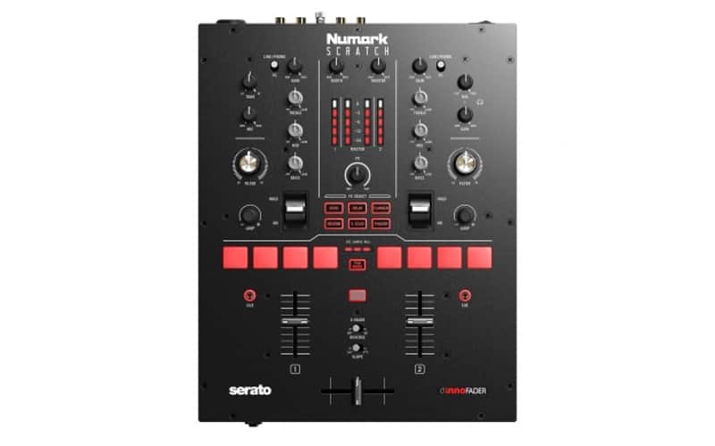 Numark Scratch 2-channel Scratch Mixer for Serato DJ Pro - Black image 1