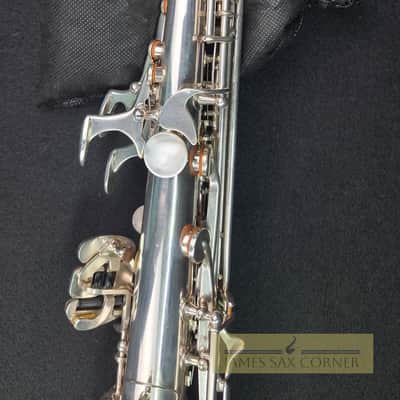 NO TARIFFS - Yamaha YSS-61 Silver Soprano Saxophone image 7