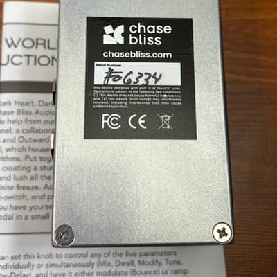 Chase Bliss Audio Dark World Dual Channel Reverb 2018 - 2024 - Silver image 4