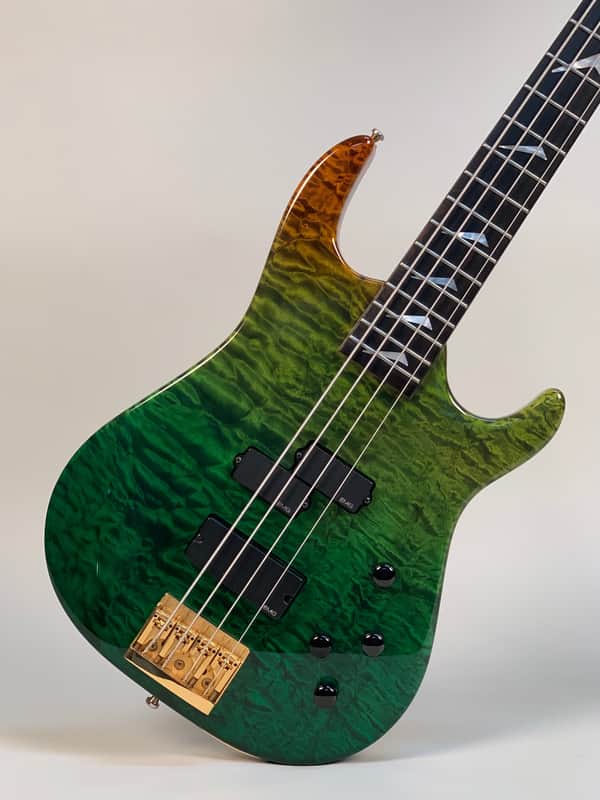Hamer Chaparral Max Bass 1991 Green/ Tealburst image 1