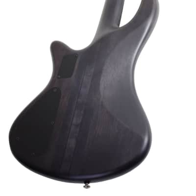Schecter Stiletto Studio-4 Active 4-String Bass 2010s - See-Thru Black Satin image 3