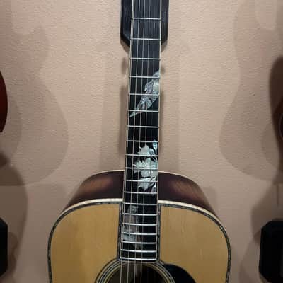 Martin & Company D-42 purple Martin flamed Myrtle 2020 - Natural image 8