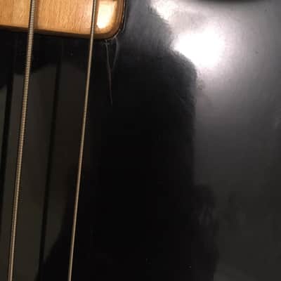 NEW PIX! G&L SB-2 1981? Black Jazz Bass image 6