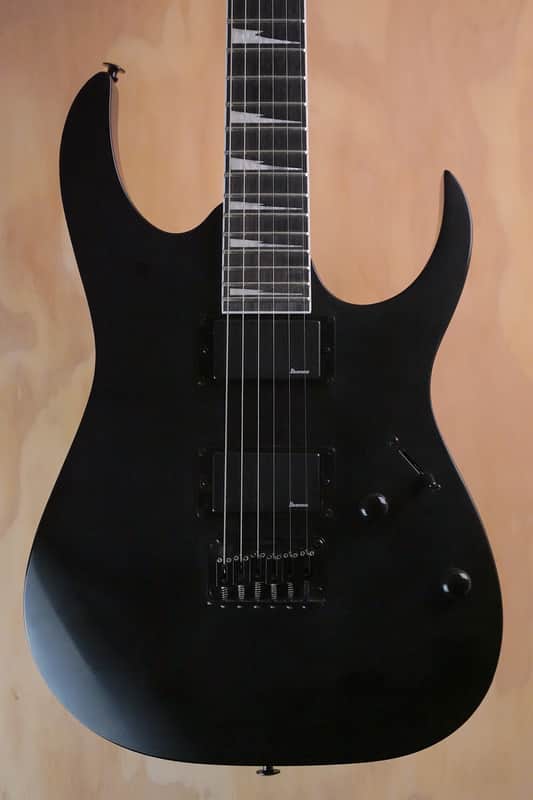 Ibanez GRG121DX Gio Electric Guitar in Black Flat image 1