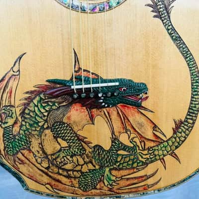 Blueberry Handmade Baritone Acoustic Guitar image 17