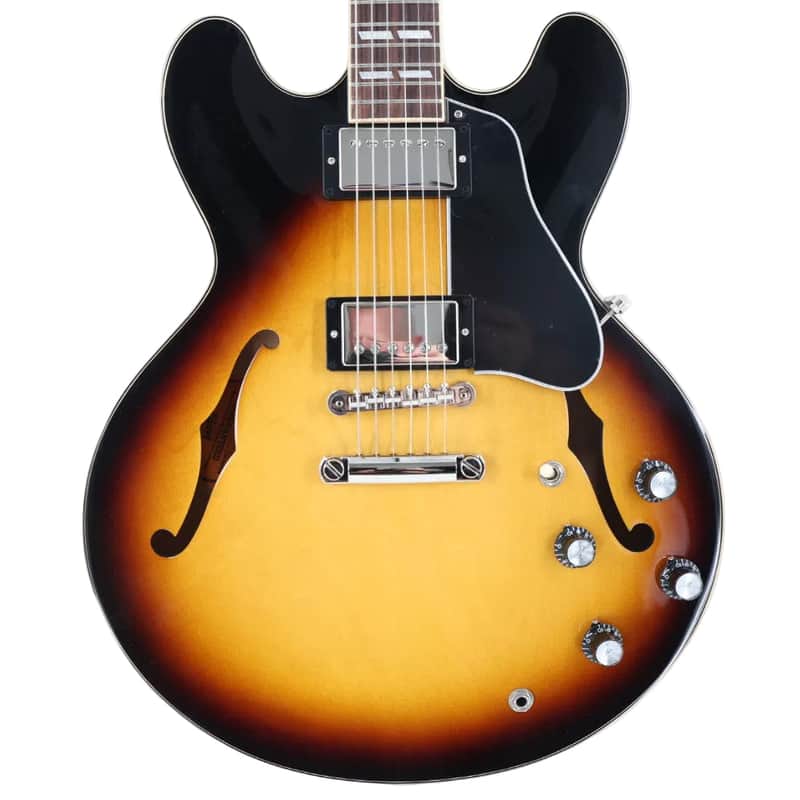 Gibson ES-345 Semi-Hollow Guitar w/ Hardshell Case - Vintage Burst image 1