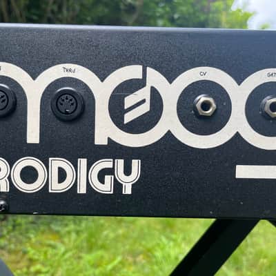 Moog Prodigy Midi + Cv/gate 32-Key Monophonic Analog Synthesizer 1979 - 1984 - Black image 8