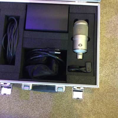 Neumann M 147 Large Diaphragm Cardioid Tube Condenser Microphone 1999 - Present - Nickel image 1
