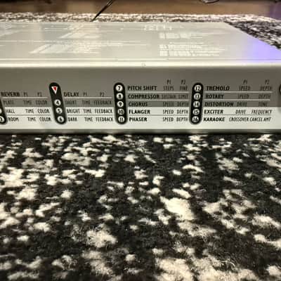 Peavey Dual Deltafex Digital Effects Processor - Silver image 4