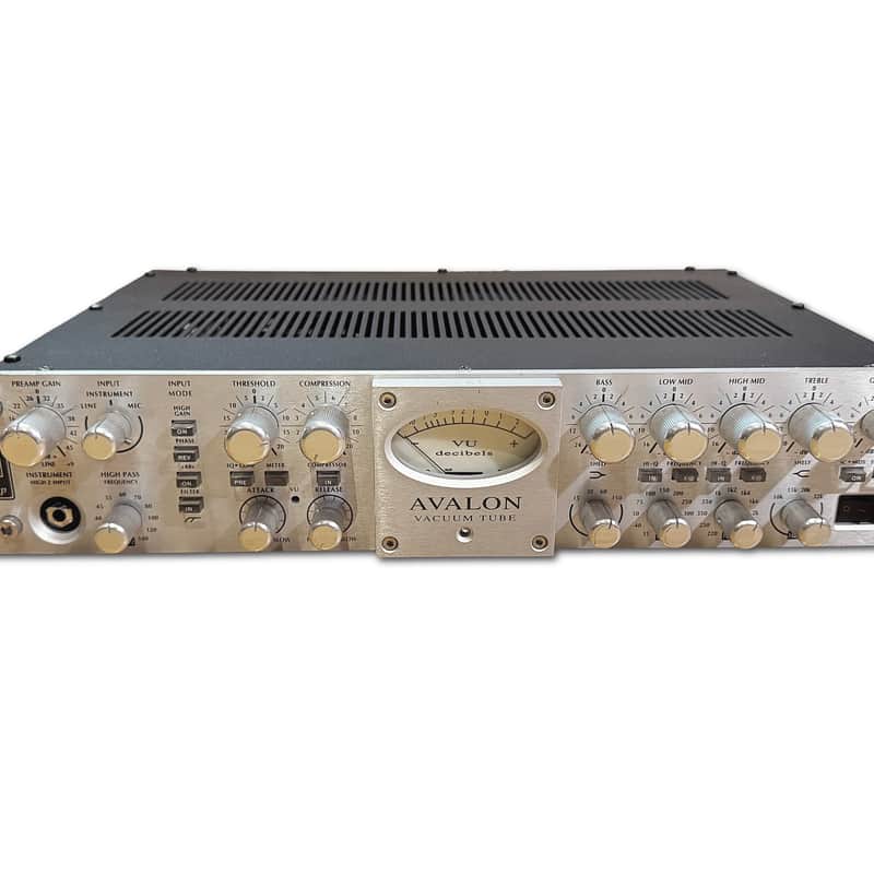 1990s-2000s Avalon VT-737sp Tube Channel Strip Silver