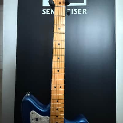 Fender American Ultra Jazzmaster with Maple Fretboard 2023 - Cobra Blue image 5