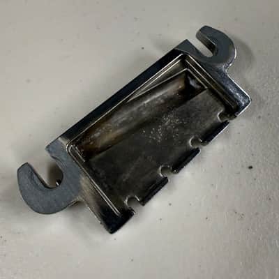Gibson EB-2 Bass Bridge No Cracks Intonation Screws Intact 1960's (B-493) image 2