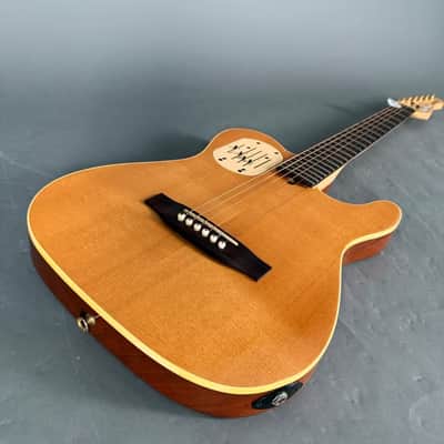 1992 Godin Acousticaster Deluxe Natural TOP ZUSTAND inkl. Koffer Case image 10