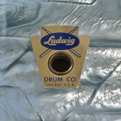1960's Ludwig Drum Co. 13" CLASSIC TOM in SKY BLUE PEARL for YOUR DRUM SET! RM35 image 2
