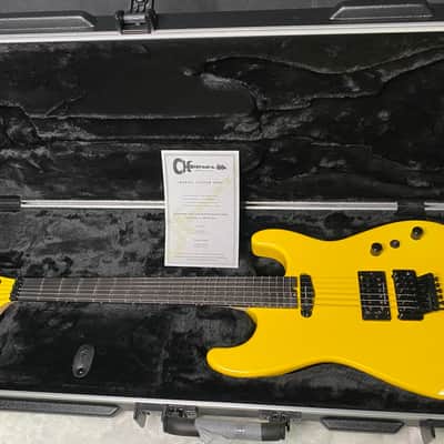NEW ! Charvel USA Custom Shop Limited Edition San Dimas HS - Yellow Pearl Finish - Authorized Dealer - G07165 image 15